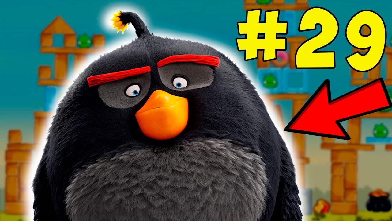 Злые птички выгоняют свинок Angry Birds 29 серия Мультик-игра смотреть онлайн Игры на андроид смотреть онлайн