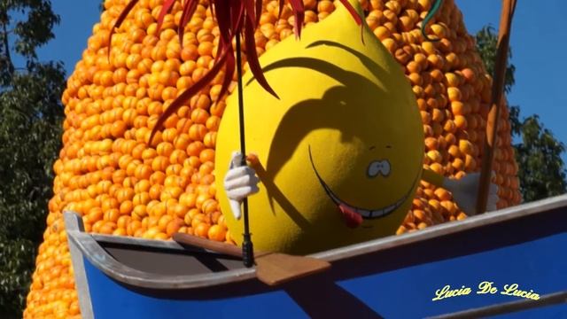 Fête Du Citron à Menton.Menton Lemon Festival.France