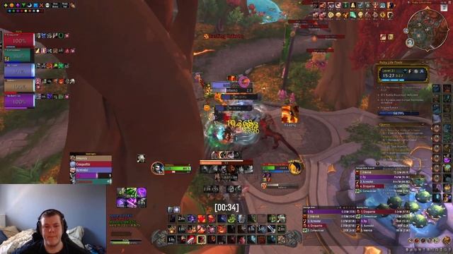 +21 Ruby Life Pools - 416 Fury Warrior POV - Dragonflight Season 1 смотреть онлайн