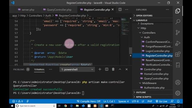 laravel 8 tutorial in Bangla Part 03| Middleware, csrf, authentication, db query, and blade engine смотреть онлайн
