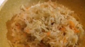 НАЧИНКА из КВАШЕНОЙ КАПУСТЫ для ПИРОЖКОВ