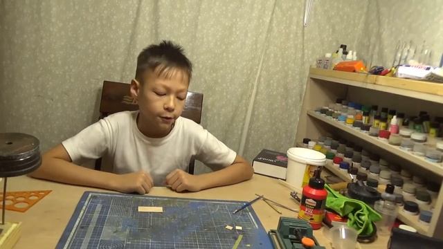 Диорама МЕССЕР Часть № 6  Навес