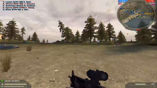 Battlefield 2 MoRoZ Rebalance MOD, Longplay BF2 смотреть онлайн