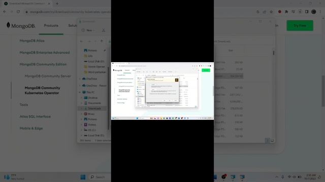 Tutorial download dan instal MongoDB pada windows смотреть онлайн