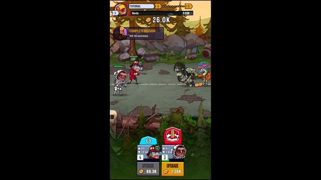 Zombieland Double Tapper Gameplay Walkthrough (Android, iOS) - Part 1 смотреть онлайн