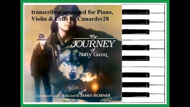 The Journey of Natty Gann - Piano, Violin & Cello James Horner смотреть онлайн