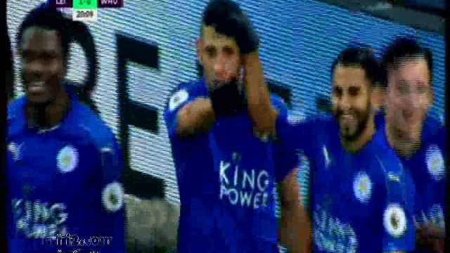 Leicester City 1 - 0 West Ham смотреть онлайн