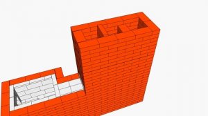 Как сделать маленькую отопительную печку в 3 колодца,подробная порядовка.