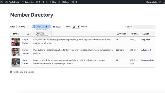 Tutorial - Create a WordPress Members Directory - Part 2 смотреть онлайн