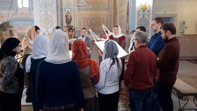 Третий антифон 'Блаженны', читает Дан Бухтояров. смотреть онлайн