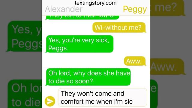 | Hamilton | Peggy's Death | Texting Story | смотреть онлайн