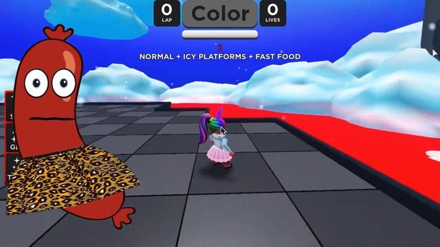 УГАДАЙ ЦВЕТ Или УПАДЕШЬ в ЛАВУ! Экстремальный Челлендж на Реакцию Roblox! смотреть онлайн