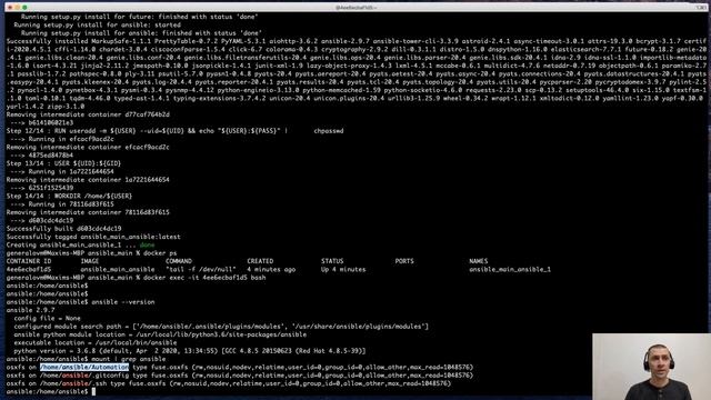 How to run Ansible inside docker container (Part 1 MacOS) смотреть онлайн