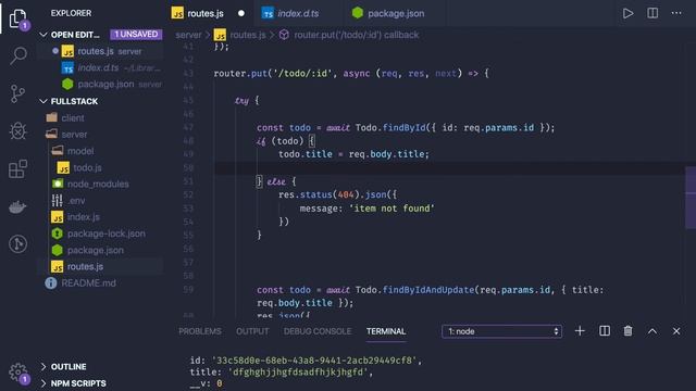 Node JS & React Full Stack Application Development #06 смотреть онлайн