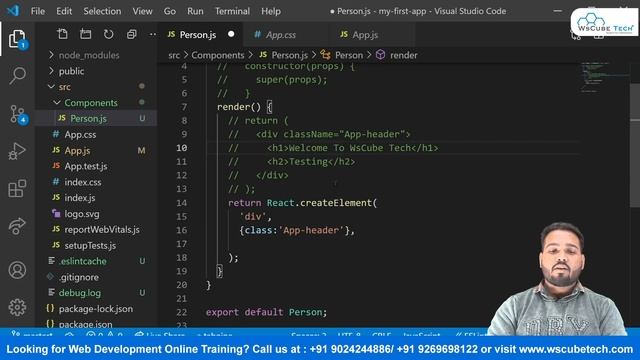 What is JSX & Why use it in React JS? | Introduction to JSX in Hindi #6 смотреть онлайн