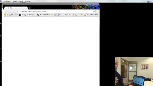WebUI (JQuery) controlled by Speech and WebSockets смотреть онлайн