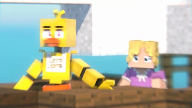 "Stage Performance" (Minecraft FNaF Music Video) [Follow Me - Dream Valley Music feat. Daisy] смотреть онлайн
