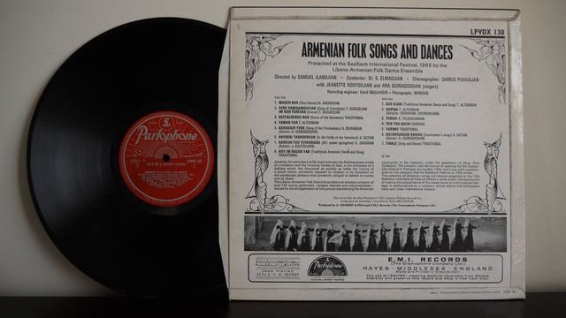 Libano Armenian Folk Dance Ensemble Armenian Folk Songs & Dances Baalbeck Festival 1965 смотреть онлайн