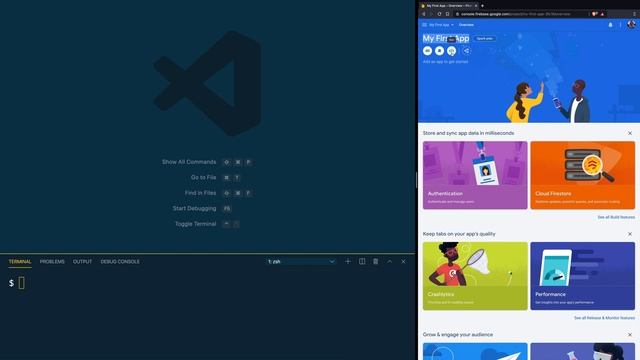Create an Ionic app and integrate Firebase смотреть онлайн