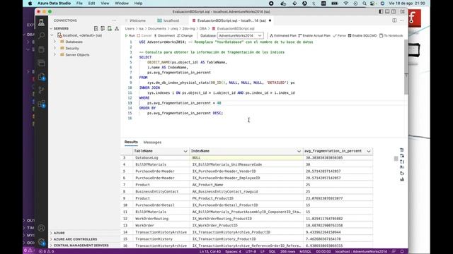 Evaluacion: manejo de SQL Server con Mac смотреть онлайн