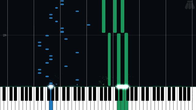 Song That Might Play When You Fight Sans - Undertale - Intermediate Piano Tutorial смотреть онлайн