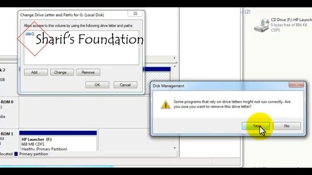 How to hide or show Hard Disk - Partition in Windows 7 | Recover hidden drive смотреть онлайн
