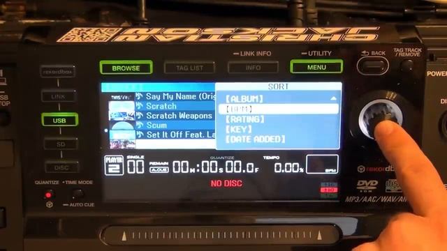 CDJ2000 Tutorial 3: Browsing and Selecting Tracks смотреть онлайн
