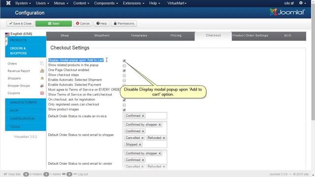 VirtueMart. How To Redirect Customers To Cart After Hitting "Add To Cart" Button смотреть онлайн