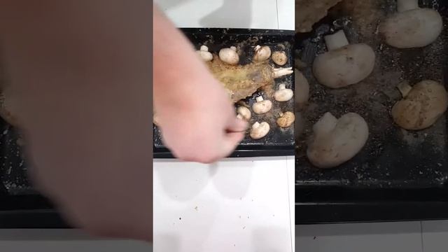 БАРАНИНА запечённая в духовке с шампиньонами смотреть онлайн