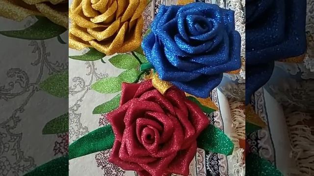 Цветы из фоамирана смотреть онлайн