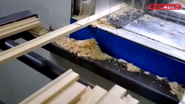 Четырехсторонний продольно-фрезерный станок QUADRO 623 производство рамки смотреть онлайн