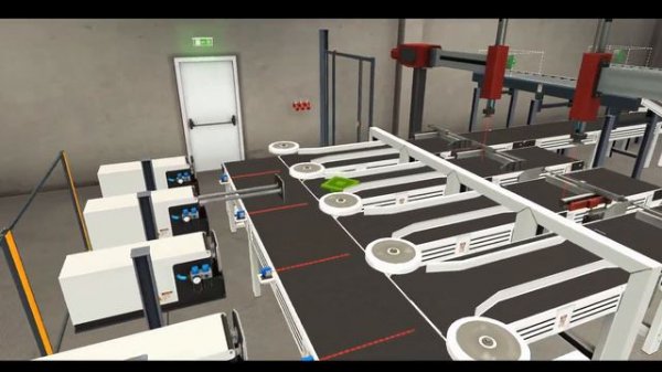 Factory IO - Students Project - Production line