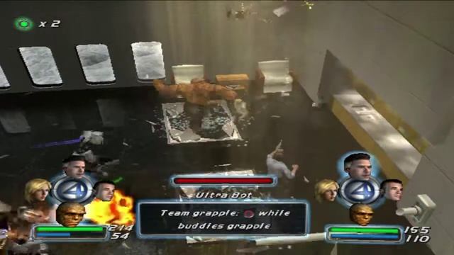 Fantastic Four (PS2 2005) - Часть 5 - Ben's Rampage / В коопе с Ванзиком смотреть онлайн