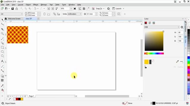 Coreldraw Basic Hindi | Pattern - हिन्दी मे смотреть онлайн