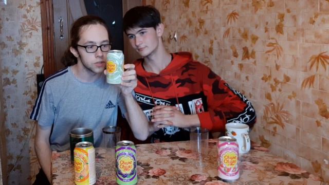 ПРОБУЕМ НАПИТКИ CHUPA CHUPS