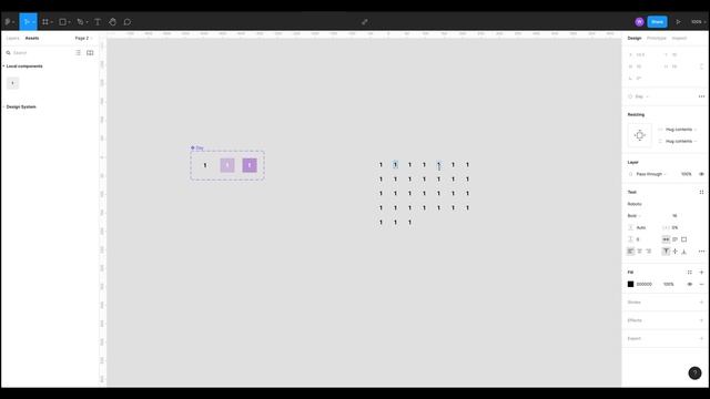 How to make an Interactive Calendar in Figma in under 10mins смотреть онлайн