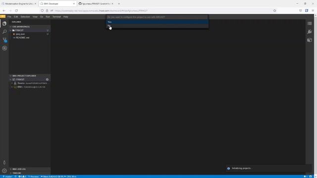 HowTo Create a Merlin project from an empty GitHub repository смотреть онлайн