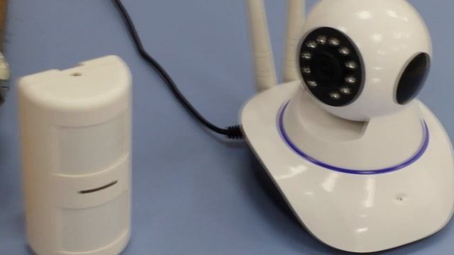 Безжична Wi-Fi IP камера с възможност за свързване на безжични алармени датчици смотреть онлайн