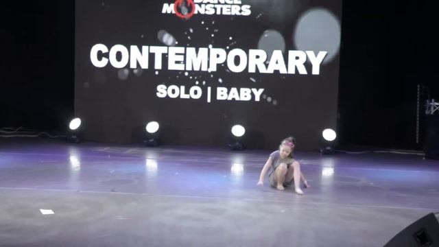 Холоденко Анна / Contemporary Solo Baby / II place / Dance Monsters Fest 2017 смотреть онлайн