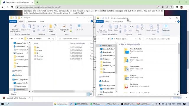 Parte 1 - Configuração de ambiente OpenGL com a ide Dev C++ смотреть онлайн