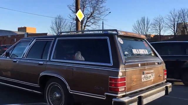 Mercury Grand Marquis Colony Park 1984 Обзор на автомобиль Меркури Гранд Маркус Октябрьская МИНСК смотреть онлайн