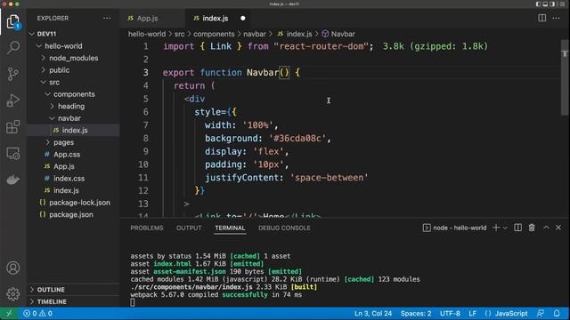 Working with Link and NavLink (in Hindi) - opendevs смотреть онлайн