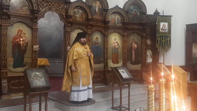 Проповедь на Евангелие дня - 
