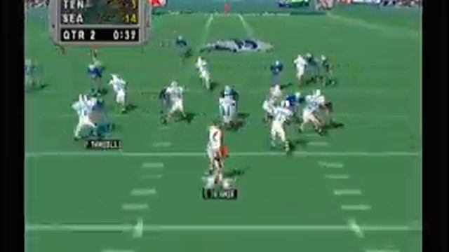 Madden 99 Game 12 Seattle Seahawks vs Tennessee Oilers Week 13 смотреть онлайн