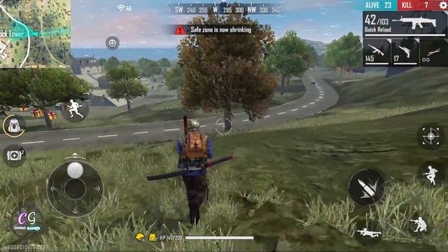 Free Fire The First Match I'm Kill 21 people With Chirag Gamer смотреть онлайн