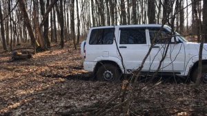 Ручная лебедка Зубр 4 т. Вытаскиваю Уаз Патриот