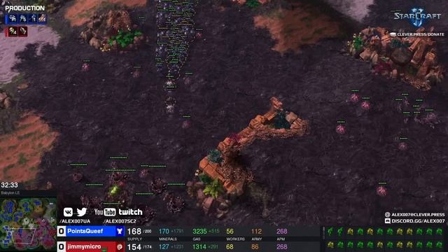 ЗАГАДКА ВЕКА в игре любителей StarCraft II: кто должен выиграть в часовой баталии террана и зерга? смотреть онлайн
