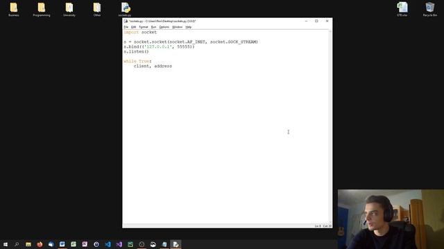 Python Intermediate Tutorial #7 - Sockets and Network Programming смотреть онлайн