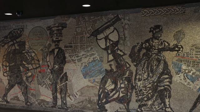 Неаполь. Самое красивое метро в Италии ??. 4К смотреть онлайн