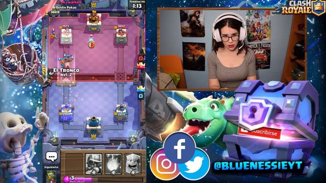 ¡¡ CON ESTE MAZO TU RIVAL ABANDONARÁ !! | Clash Royale | Blue Nessie смотреть онлайн